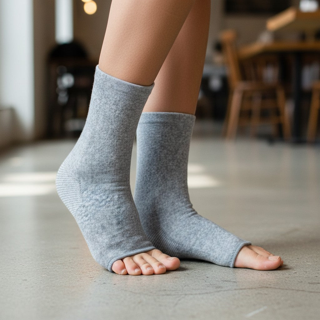 Hemesfitness Anti-fatigue Bamboo footsleeves